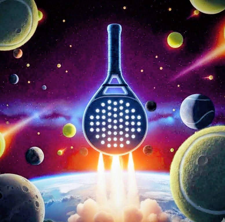 Padel Rookie Rocket Action auf dem Court